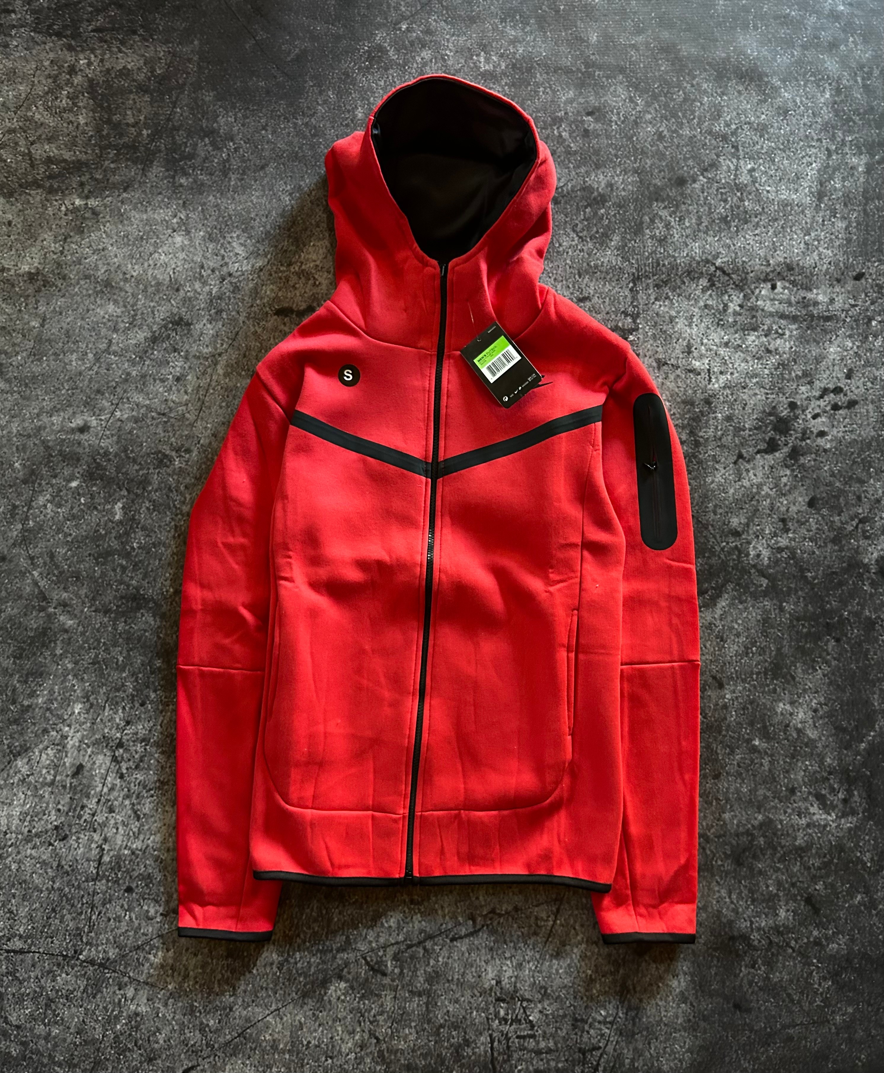 CAMPERA TECH FRIZADO| ROJO